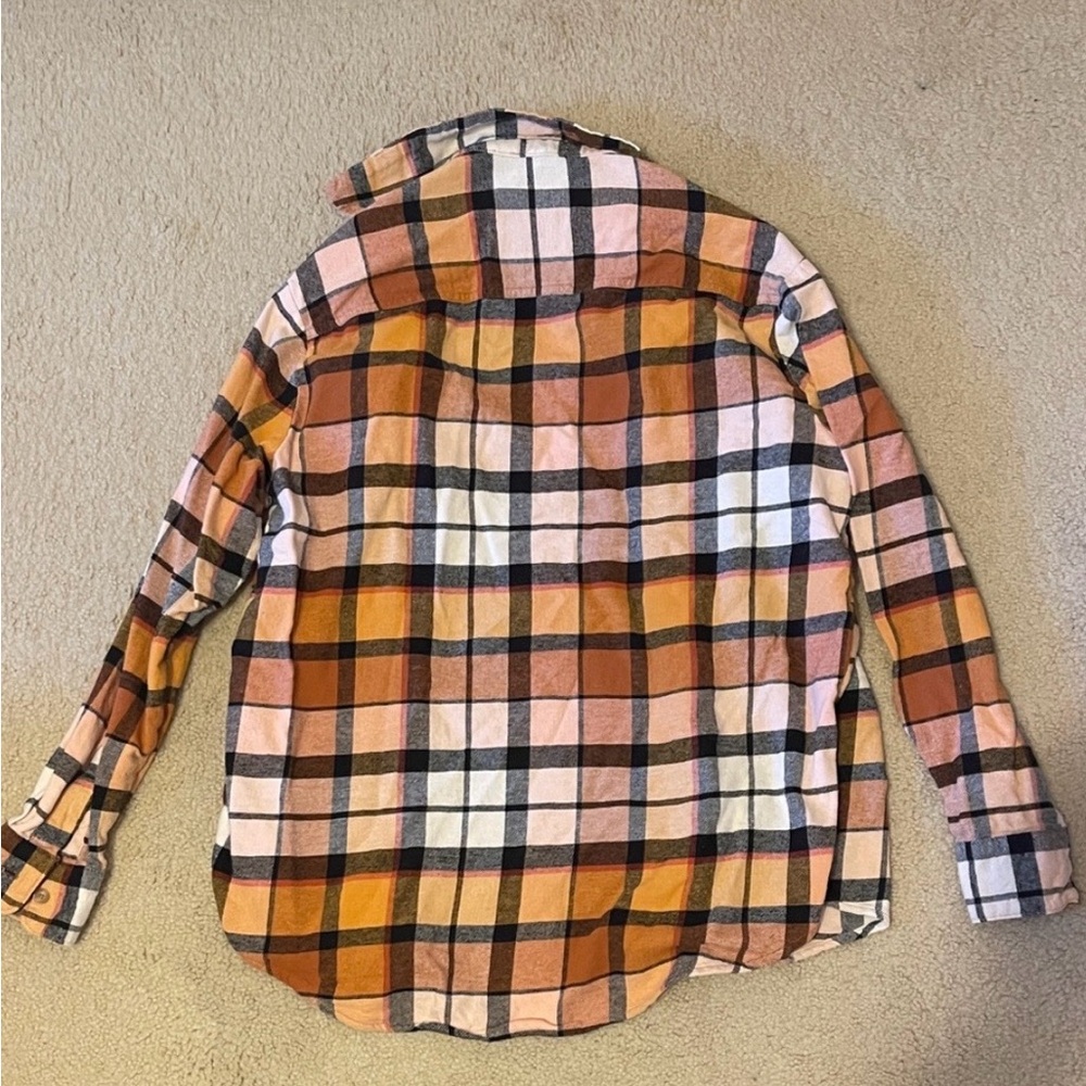 Old Navy Multicolor Plaid Shirt - Picture 4 of 4
